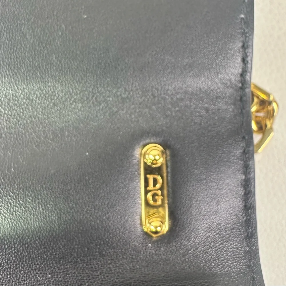 NEW Dolce & Gabbana Small DG Satin Baroque Crossbody Bag - Picture 10 of 12